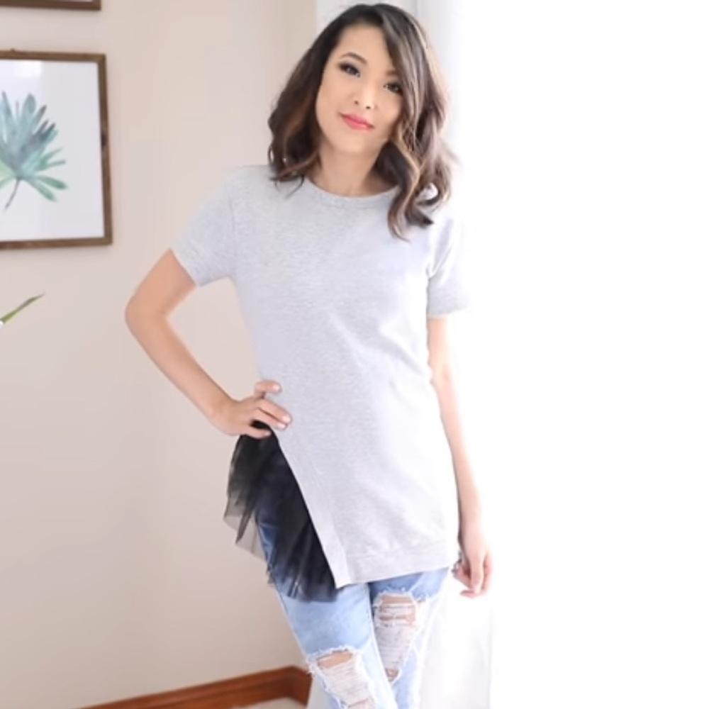 Chelsea28 short sleeve sweatshirt